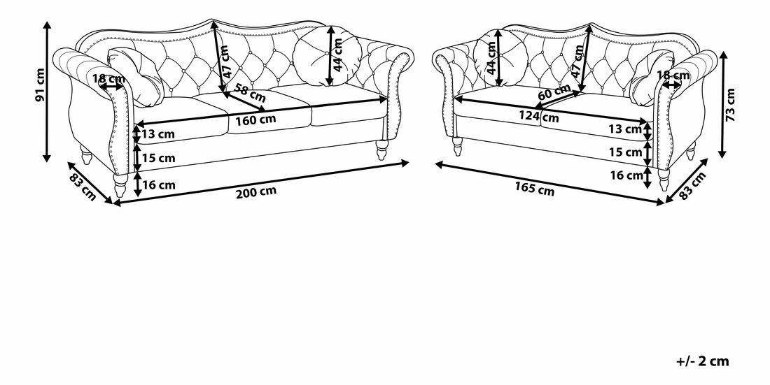 Ülőgarnitúra Stege (bézs)