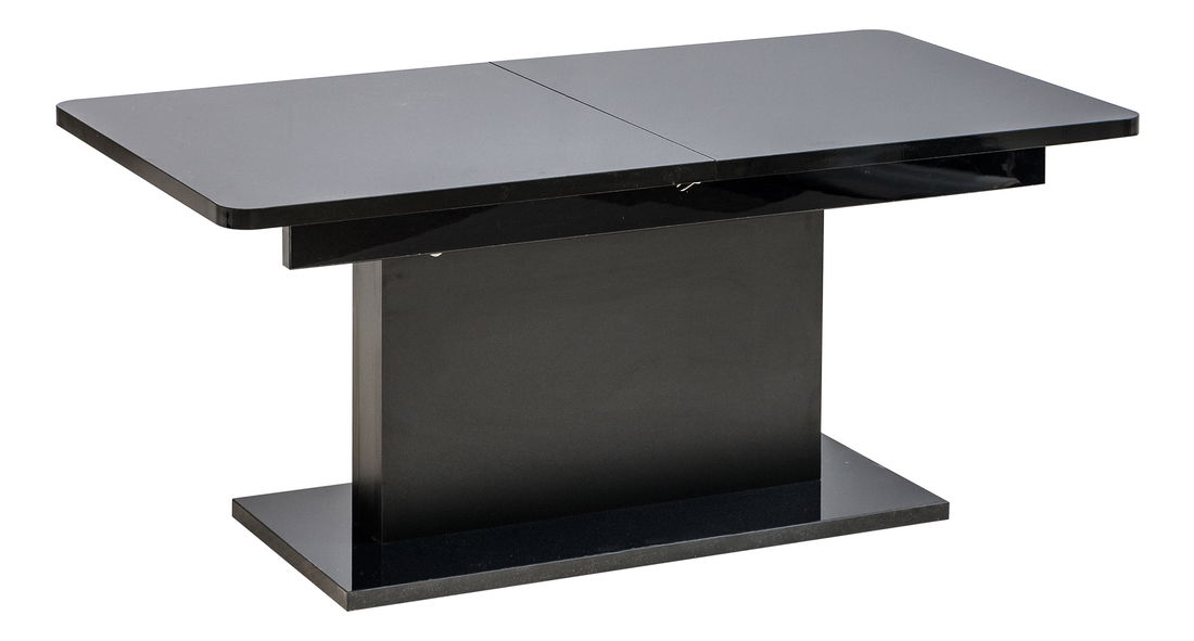 Jedálenský stôl Otha (leskla čierna)