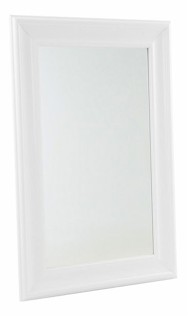 Nástenné zrkadlo 60 x 90 cm Lunza (biela)