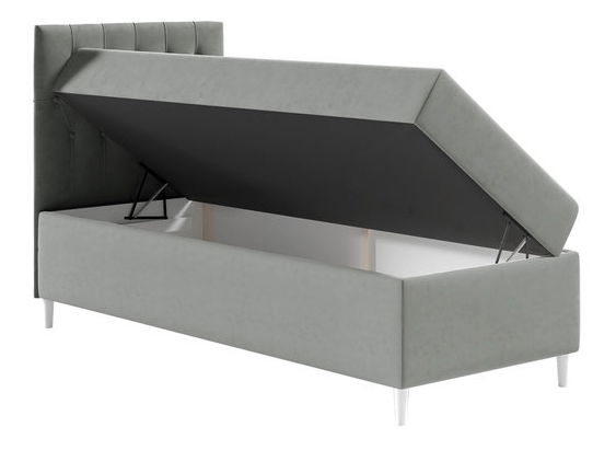 Kontinentálna posteľ 100 cm Junior Gerdise 1 (horčicová + biela) *bazár