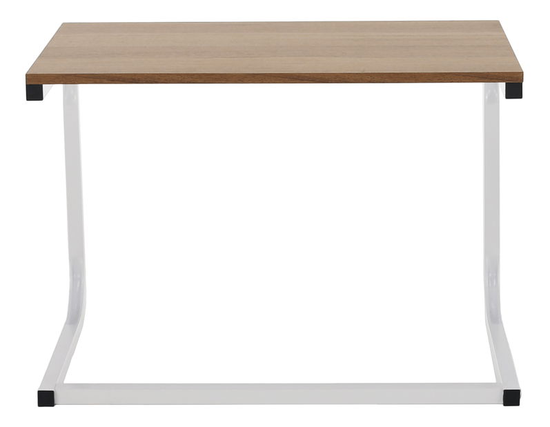 Odkladacia polica Amber (dub natural + biela)