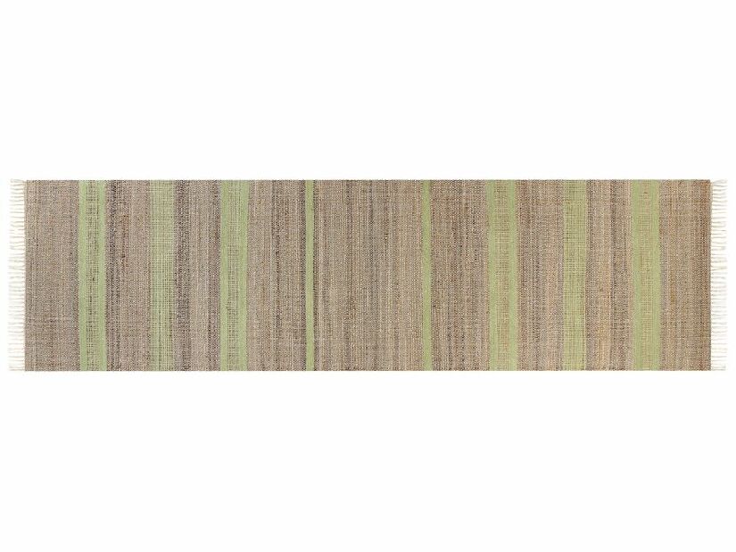 Covor 80 x 300 cm Tally (bej + verde)