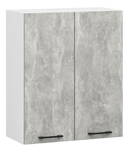 Gornji kuhinjski ormarić Organo W1 60 (bijela + beton)