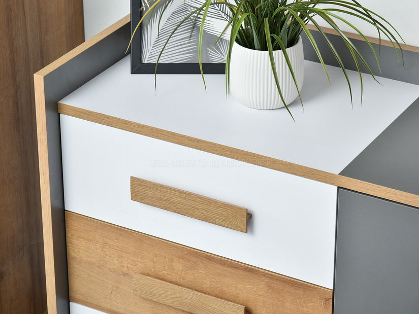 Mobilier living Semivacias 05 (alb)