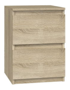 Noćni ormarić Musecalo 2 (hrast sonoma)