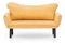 Széthúzható kétszemélyes kanapé Chatty (mustár)