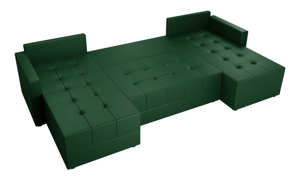 Colțar de grădină în formă de U Duna (verde)