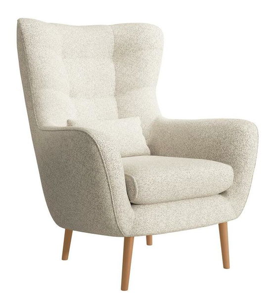 Fotel Veneza 2 (krém + bükk)