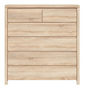 Komoda Kaspian KOM6S (hrast sonoma)