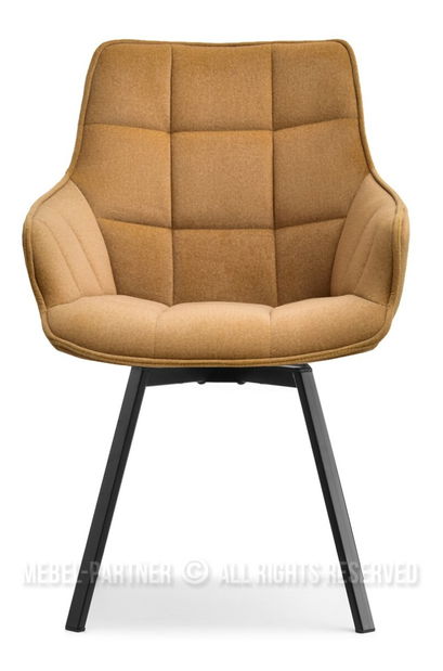 Stolička Aranbura (medena + čierna)