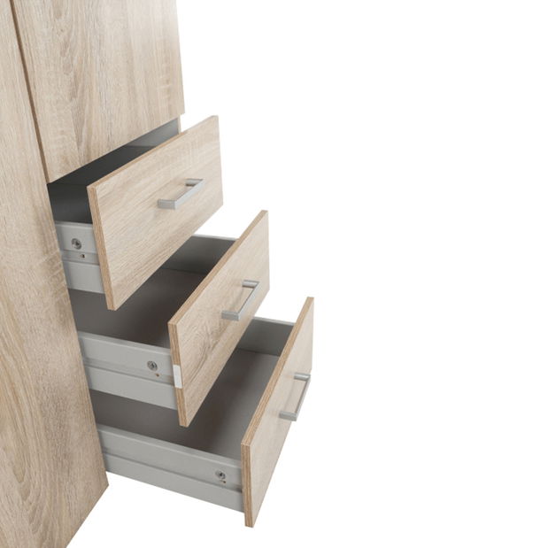 Ormar za garderobu Got 70427 3D (hrast sonoma) 