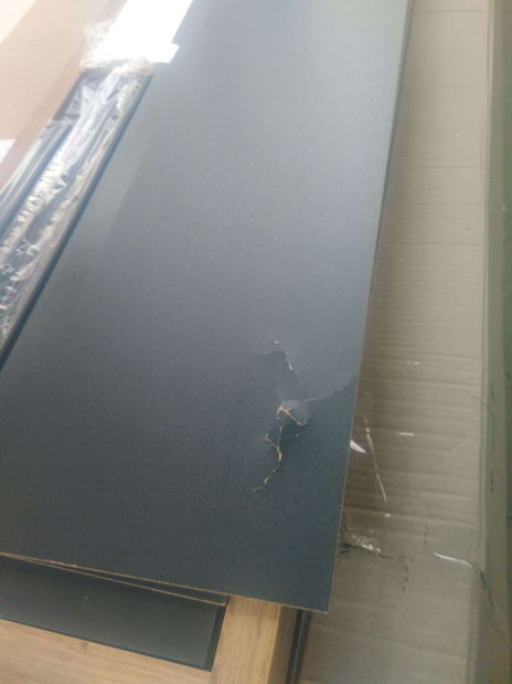 Set za dnevni boravak MALVADOS (tacho hrast + antracit) *outlet moguća oštećenja