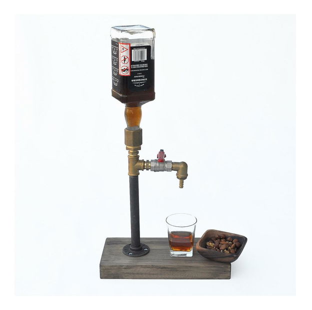 Dávkovač nápojov Libiki 1 (orech + zlatá) 