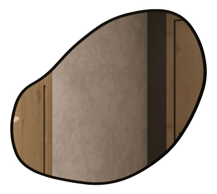 Tükör Nazir (matt fekete)