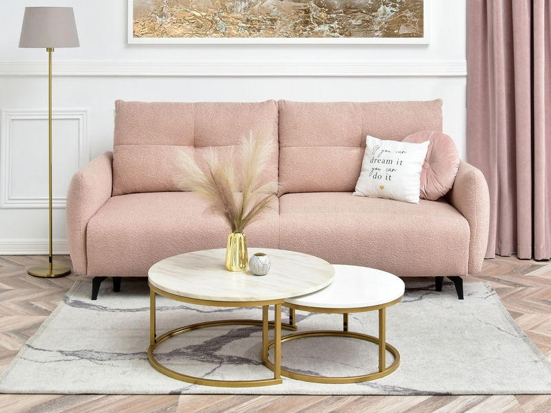 Măsuță de cafea Kolja Zest Xl (bej + auriu)