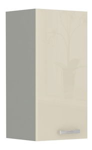 Dulap superior bucătărie Milo 30 G-72 F (gri + crem lucios)