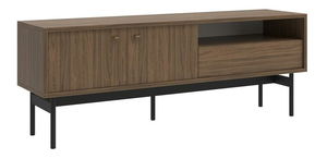 Masă TV Oscar O4 (nuc + negru)