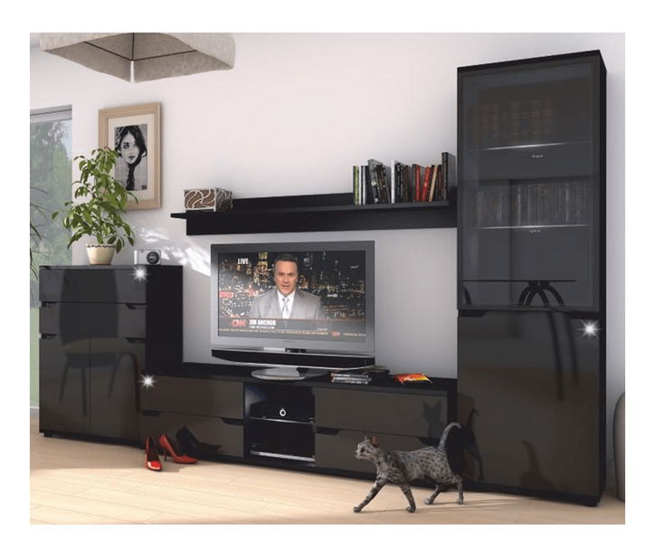 Polička Aberdovey AS 05 (čierna)