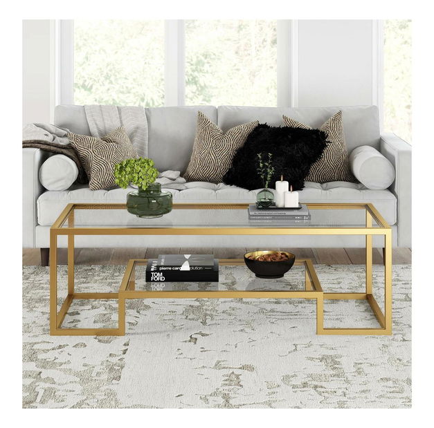 Konferenčný stolík Savunu 1 (zlatá) 