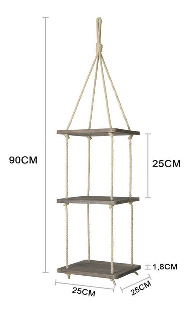 Polica Tulimu 3 (orech) 