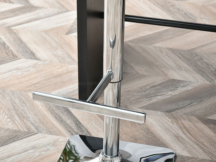 Stolička Hanoi (zelená + chrómová)