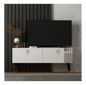 Masă TV/Dulap Nipuni (alb) 