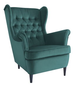 Fotelja za opuštanje Hollis (tamnozelena)