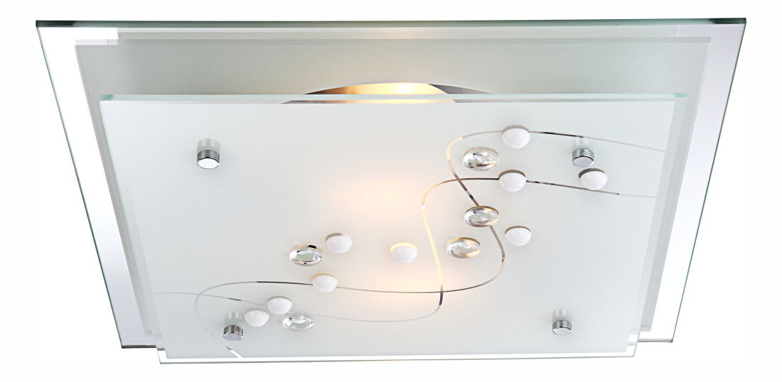 Stropna/zidna svjetiljka Ballerina i 48092-2 (moderna/dizajnerska) (krom + satinirana)