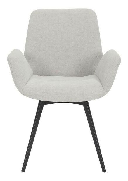 Jedálenská stolička Halmare (sivá + čierna)