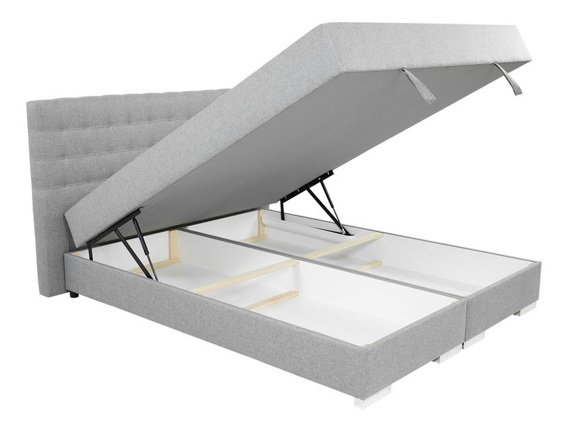 Bračni krevet 180 cm Winty 2 (svijetlosiva)