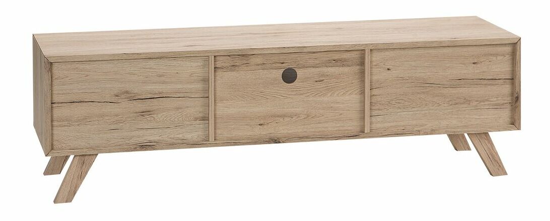 TV stolík/skrinka Flamor (biela)