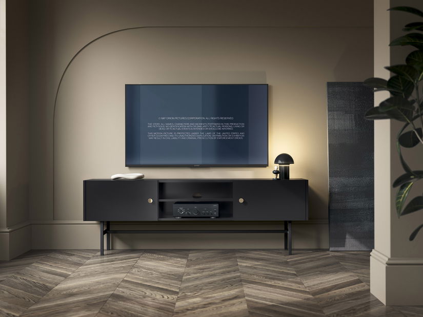 Masă TV/Dulap Desanta (negru)