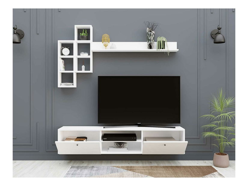 Obývacia stena Erico (biela)