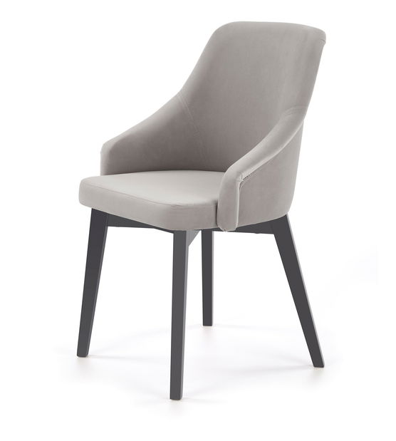 Scaun de sufragerie Tumble (gri + grafit)