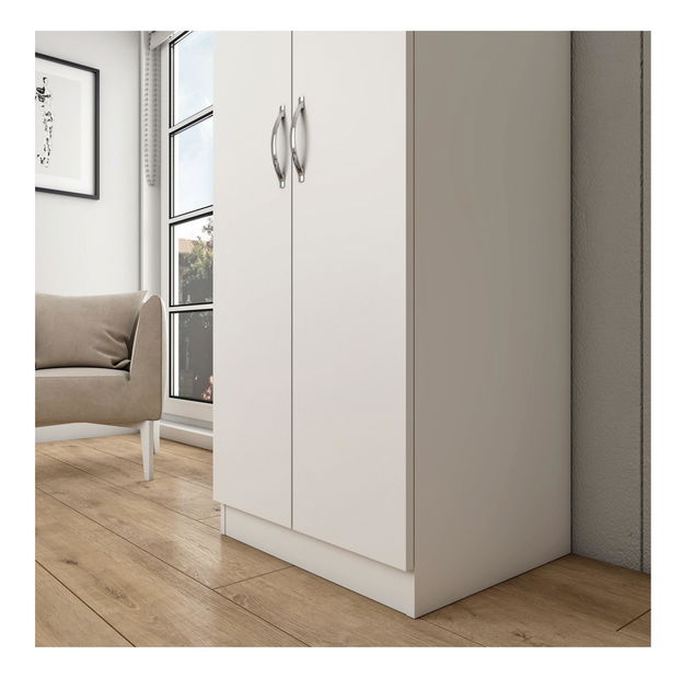 Ruhásszekrény Franc 43 (fehér)