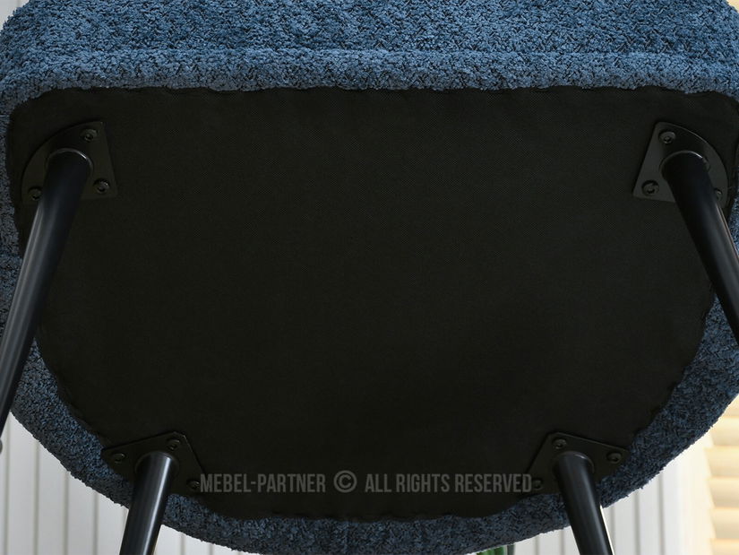 Fotel Carma F (sötétkék + fekete)