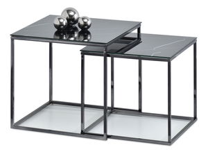 Konzolový stolík Prana Law (čierna)