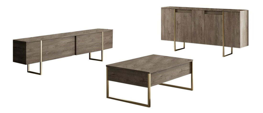 Ormarić Luna (orah + zlatna)