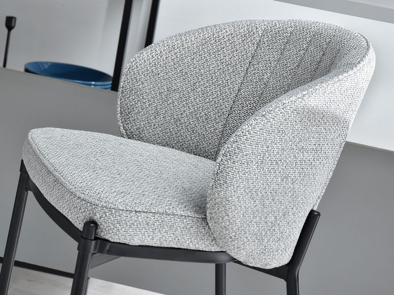 Scaun Farah (gri + auriu)