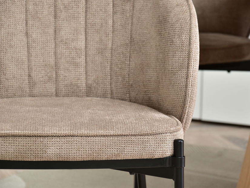 Stolička Felix (béžová + čierna)