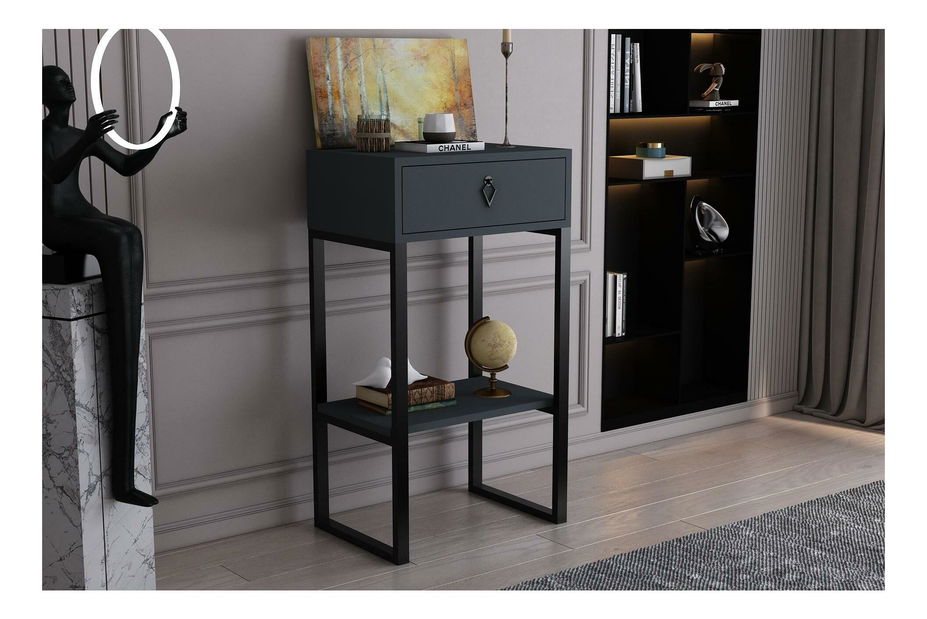 Noptieră Vakara (antracit)