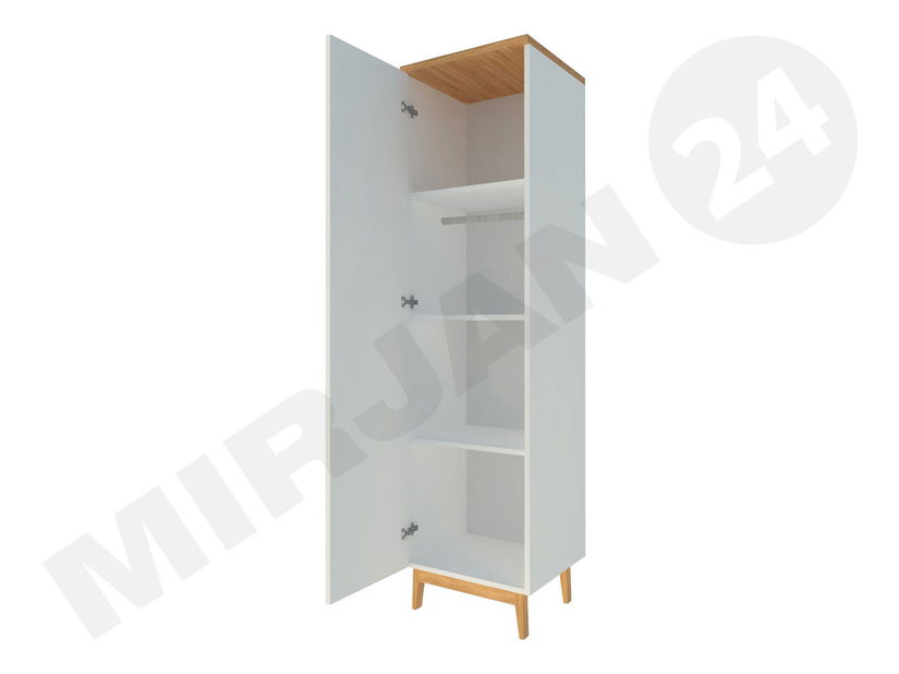 Ormar s policama Kapucin K2 (bor andersen + hrast nash)