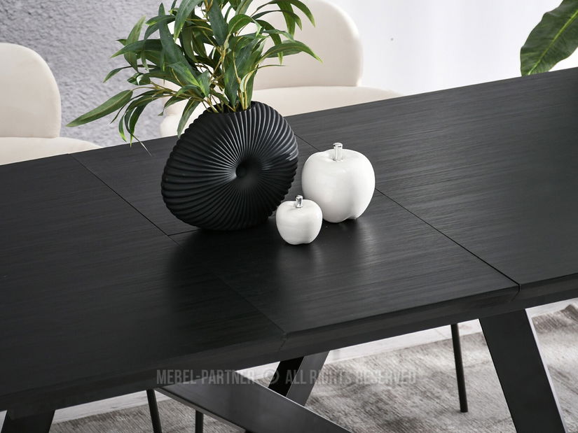 Masă de sufragerie Timmy (negru)