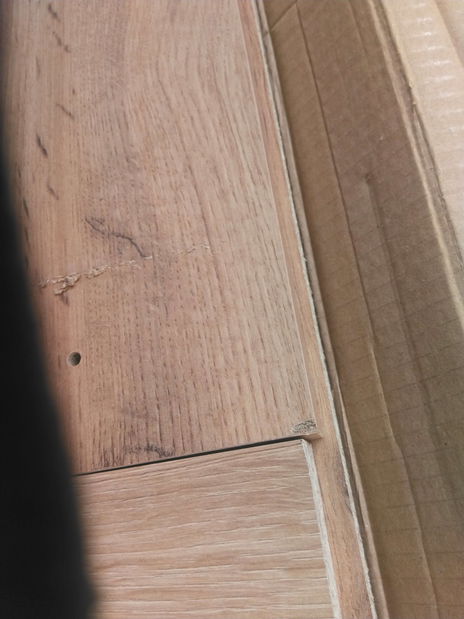 Manželská posteľ 160 cm Michigin (dub wotan) (s úložným priestorom) *bazár