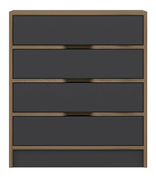 Komoda Erich (orah + antracit)