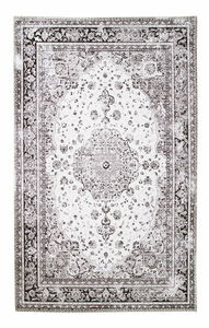 Koberec Hemeria 1 (čierna + biela)