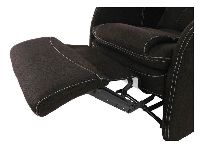 Relaxačné kreslo Kalite (čokoládová)