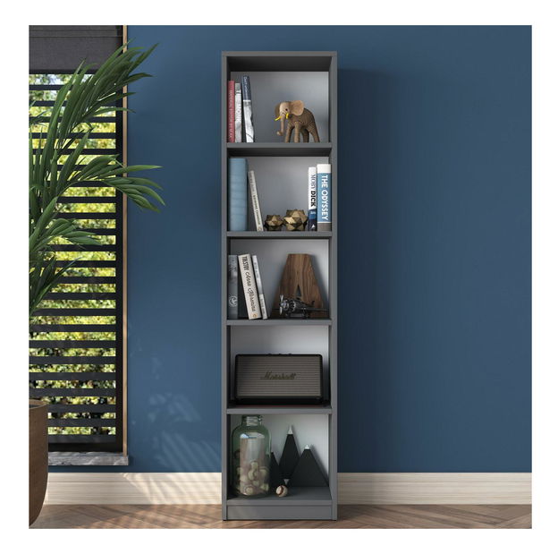 Regál Tedene 3 (antracit)