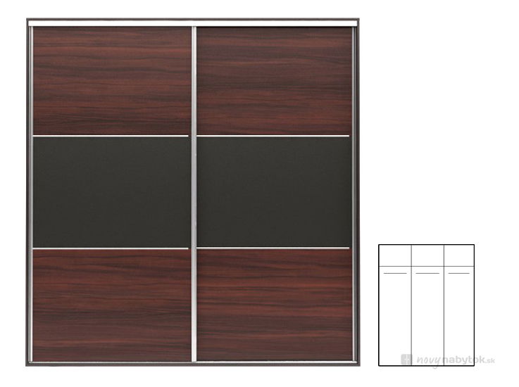 Dulap de haine F19 SZF2D/230