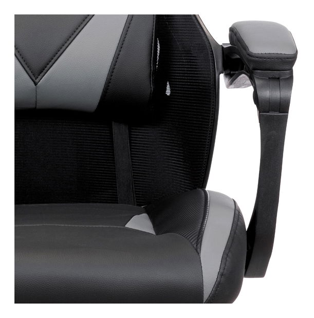 Kancelárske/herné kreslo Yarbun-Y322-GREY (čierna + sivá)